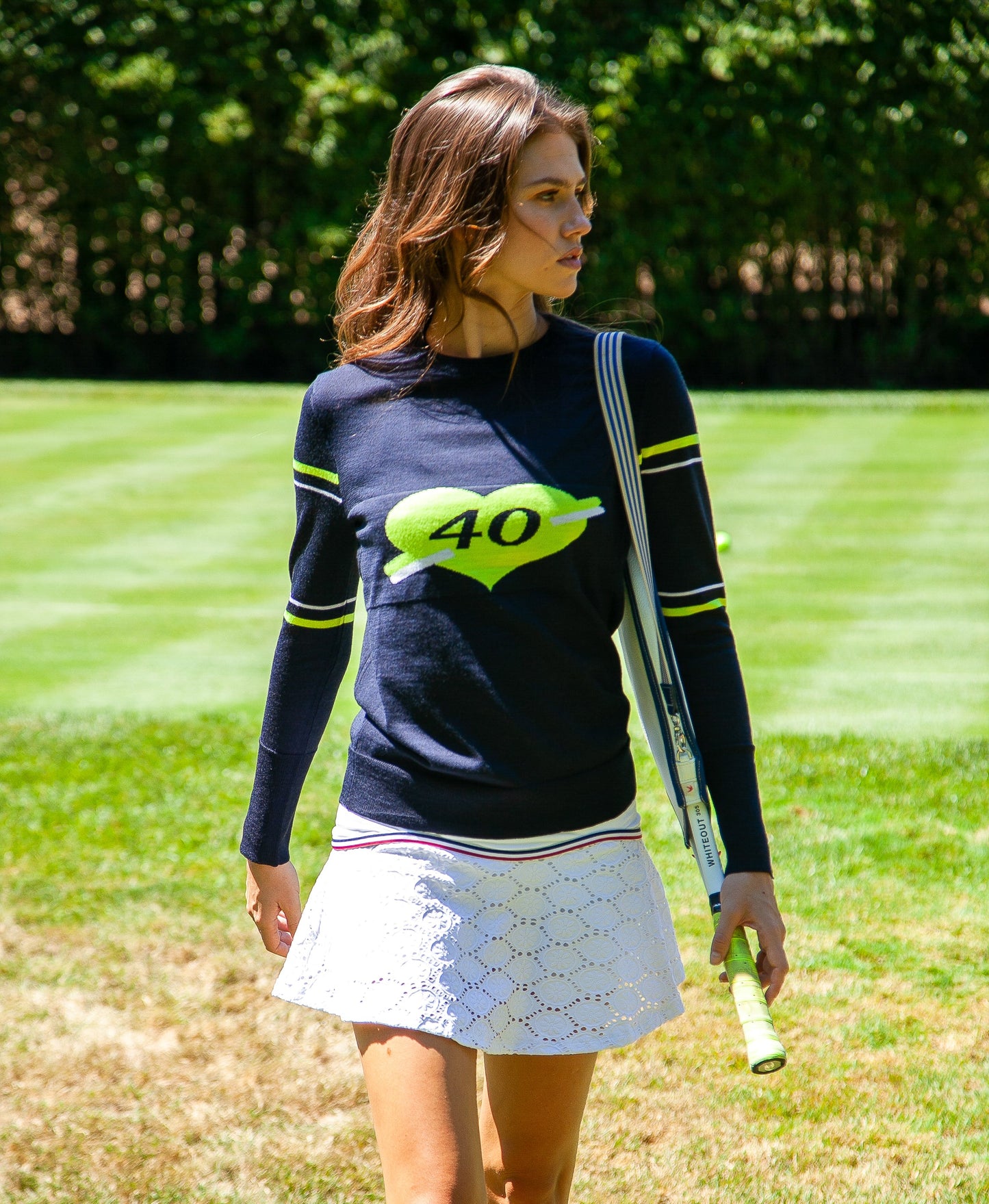 L'ETOILE SPORT FLORAL TENNIS SKORT
