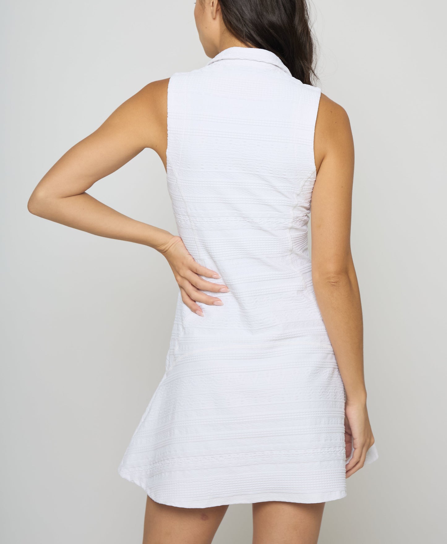 L'ETOILE SPORT ZIP FRONT DRESS