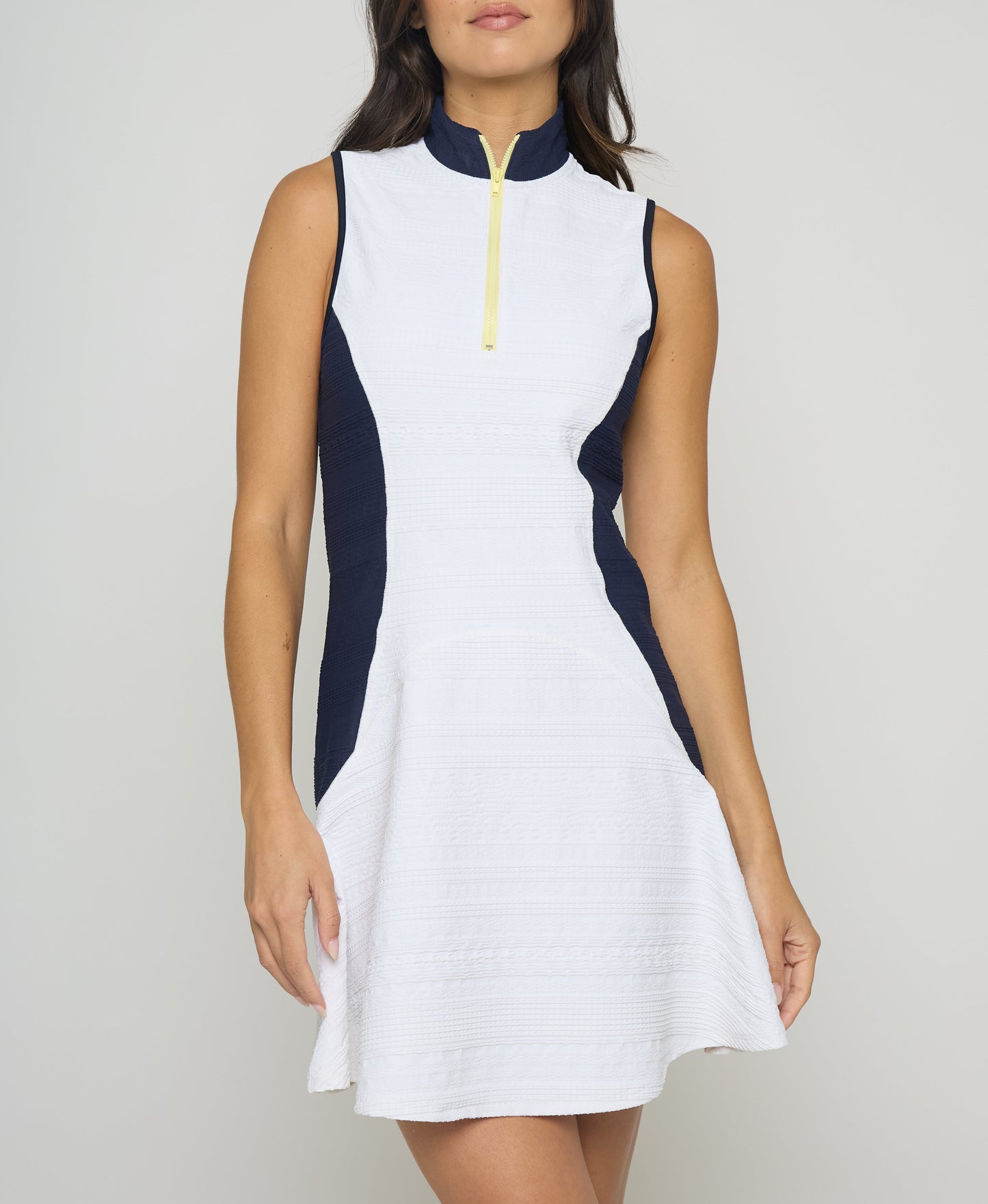 L'ETOILE SPORT ZIP FRONT TENNIS DRESS