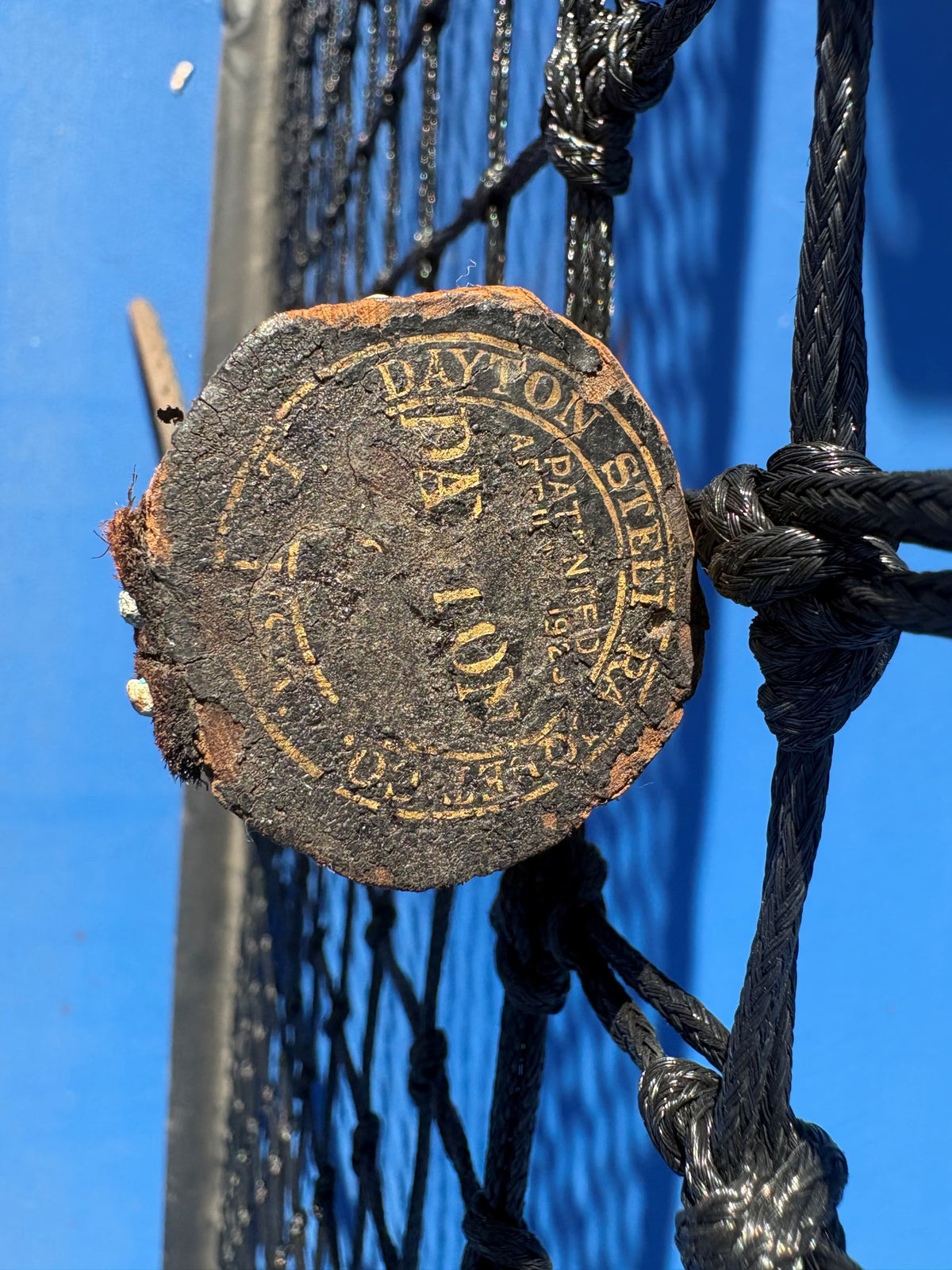 Antique New Dayton Metal Tennis Racquet