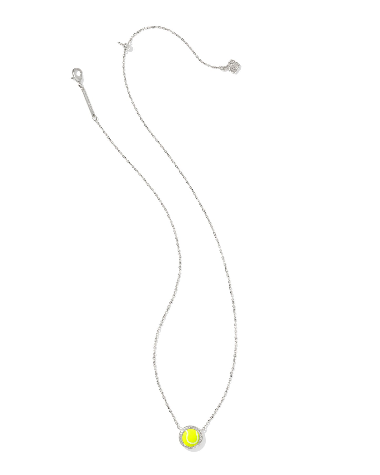 Tennis Necklace by Kendra Scott – Chartreuse Magnesite in Gold or Silver