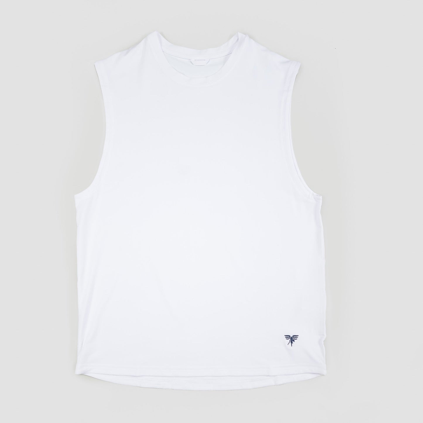Sigrún men's tank top white on tennisdujour.com