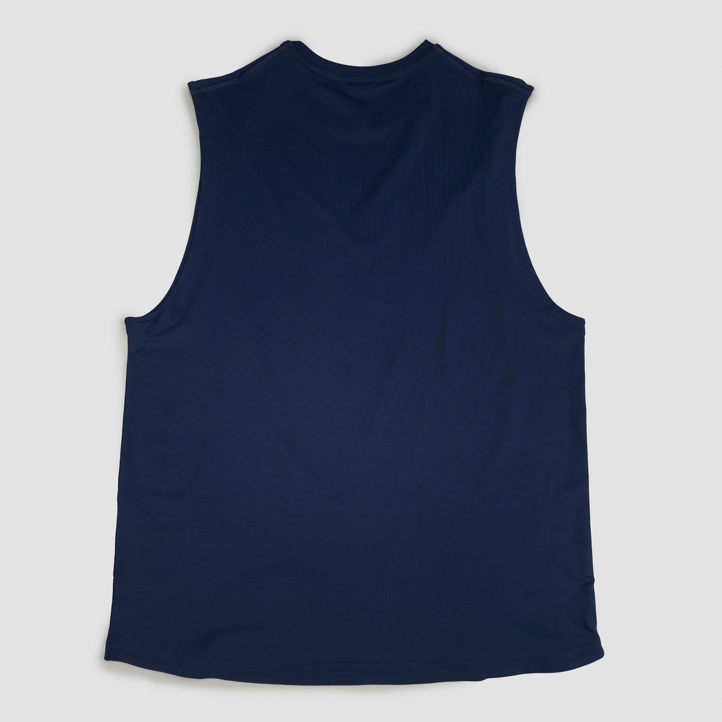 Sigrún men's tank top in navy back view