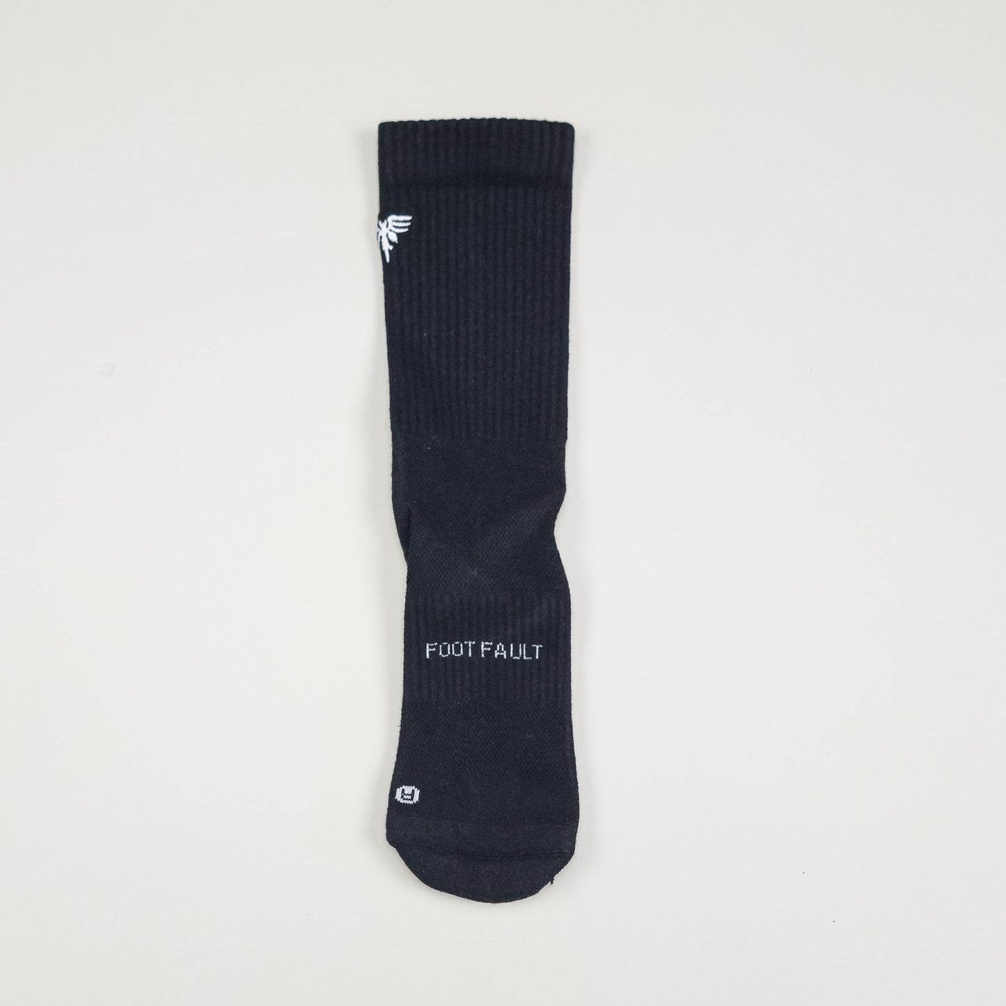Sigrún men's tennis socks in black.