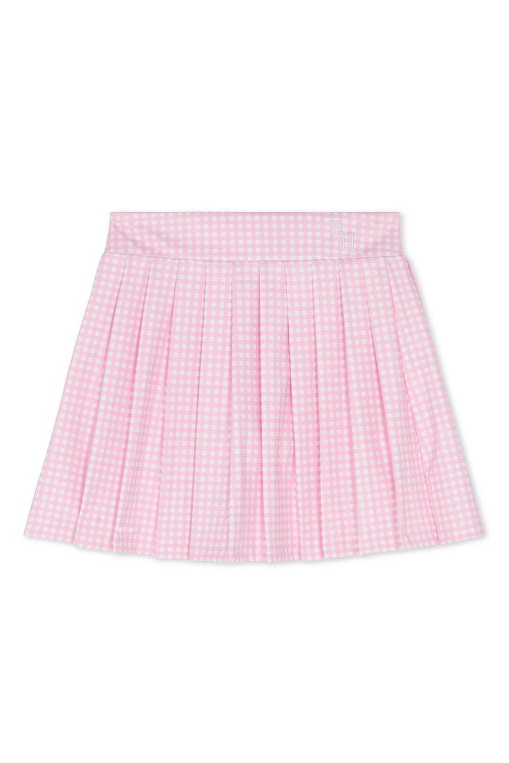 Taylor Gingham Skirt in Pink by Recreational Habits