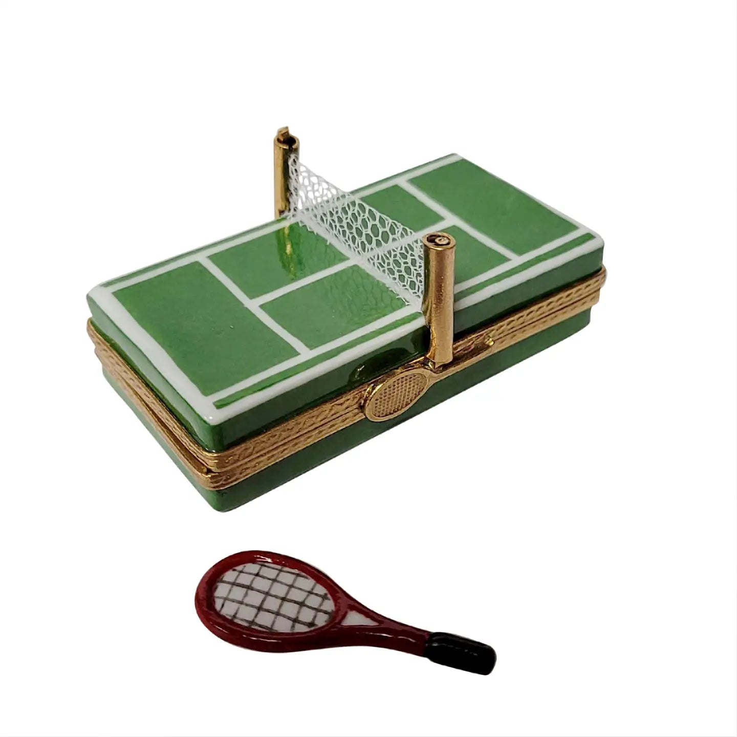 Rochard Porcelain Tennis Court Box on TennisDuJour.com