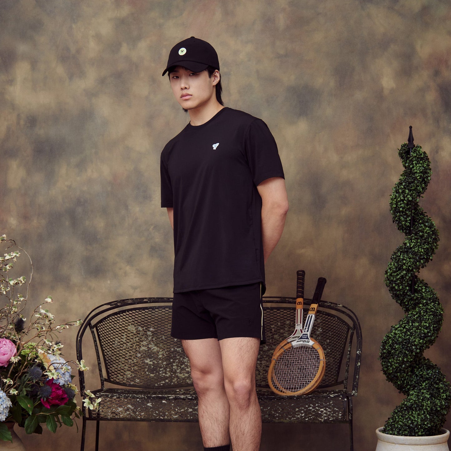 Sigrún Match Tennis Shorts v03 with Piping