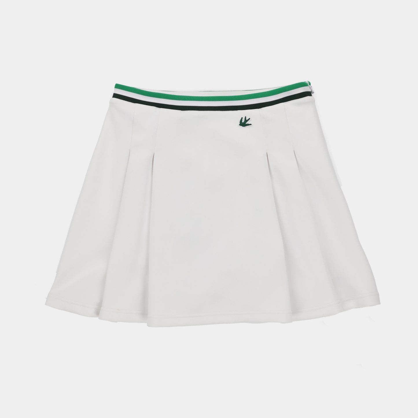 Tilley Striped Scuba Pleated Skirt