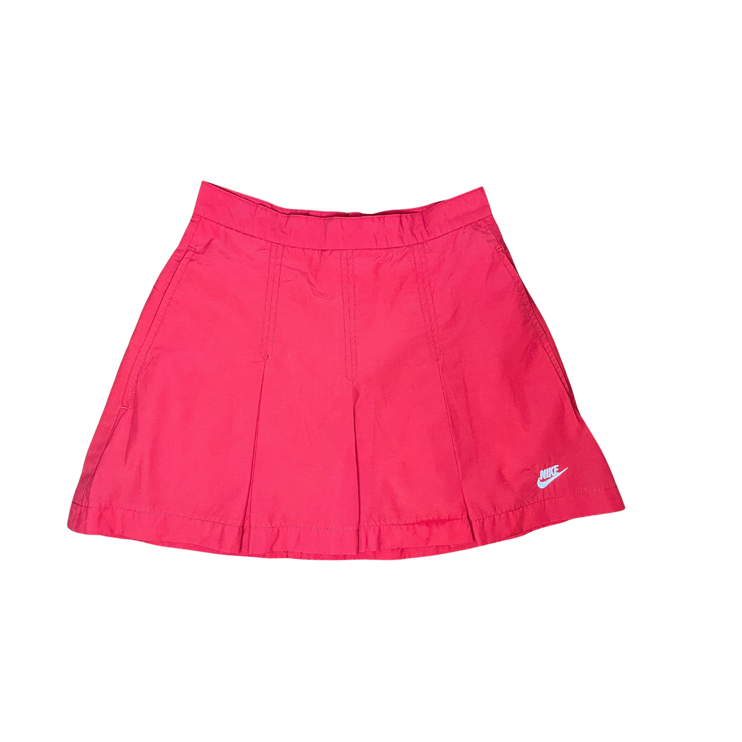 vintage red nike tennis skirt from the 90's on tennisdujour.com