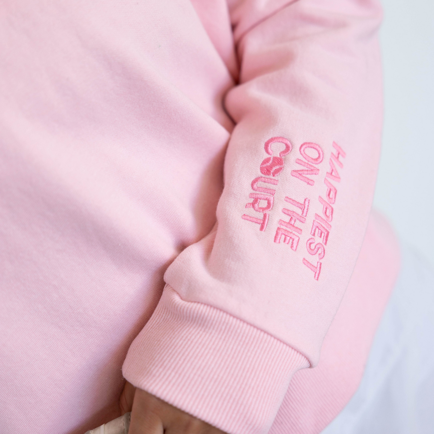 Happiest on the Court® Quarter Zip Tennis Sweatshirt