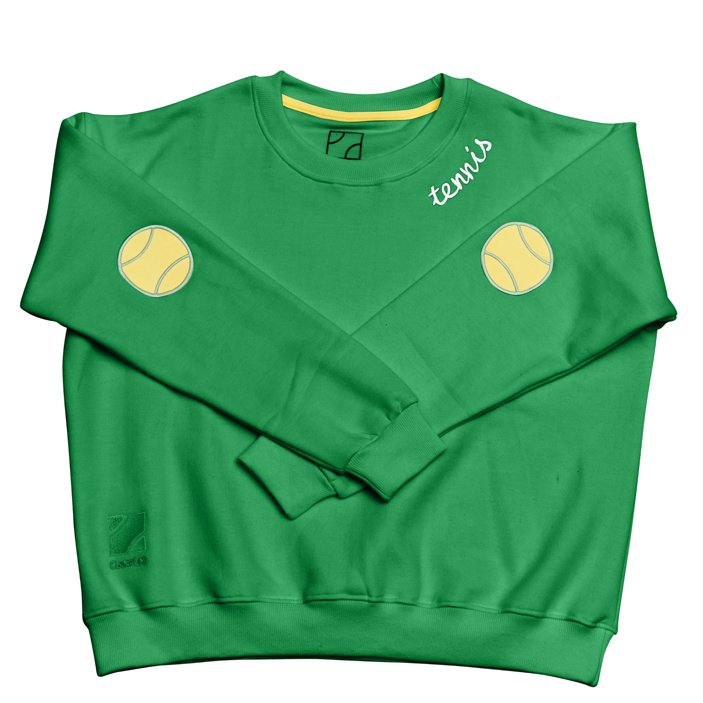 Tennis patches sweatshirt by CourtLife