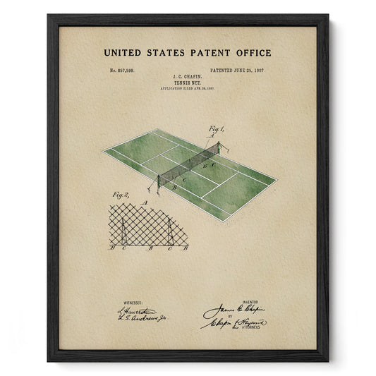 Tennis Court Patent