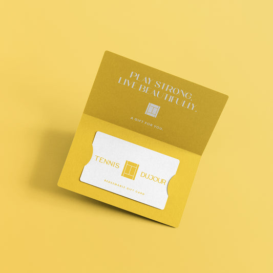 Tennis DuJour Digital Gift Card