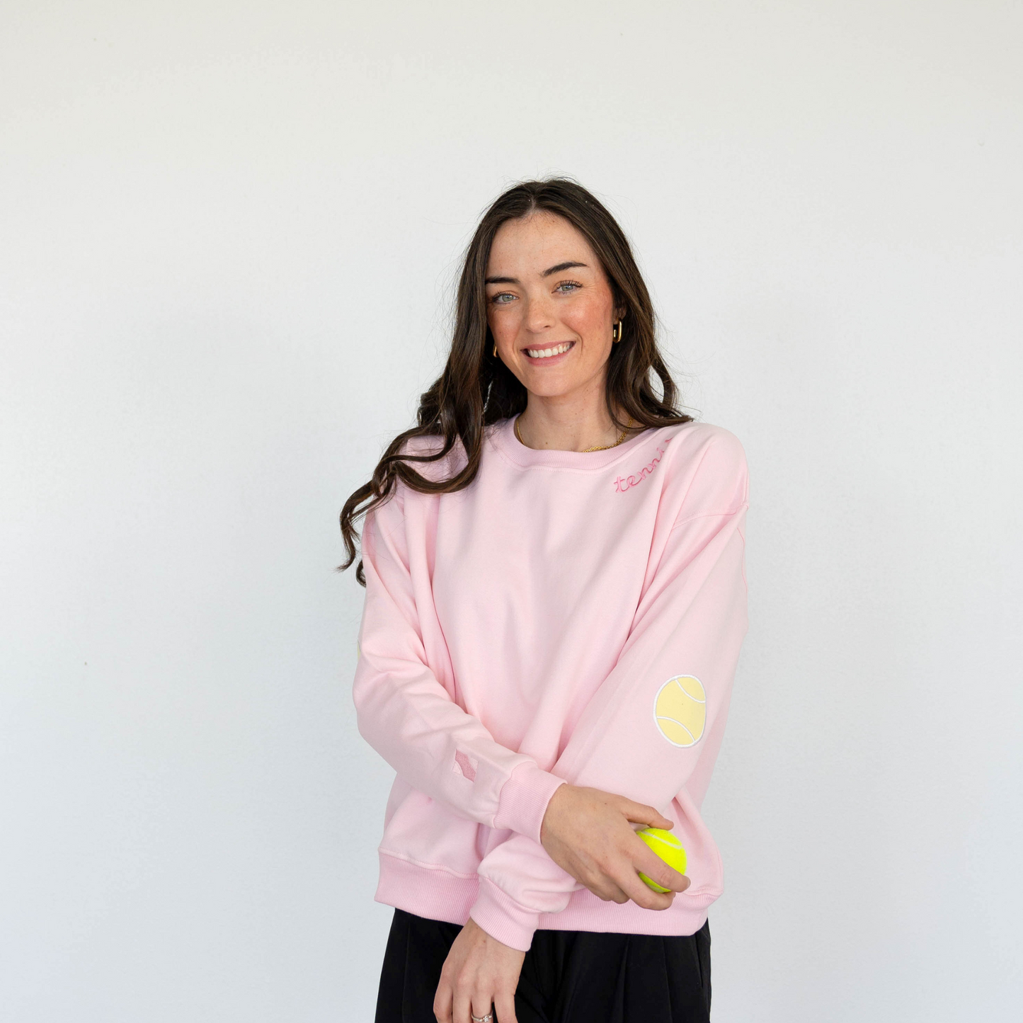 Tennis patches sweatshirt by CourtLife