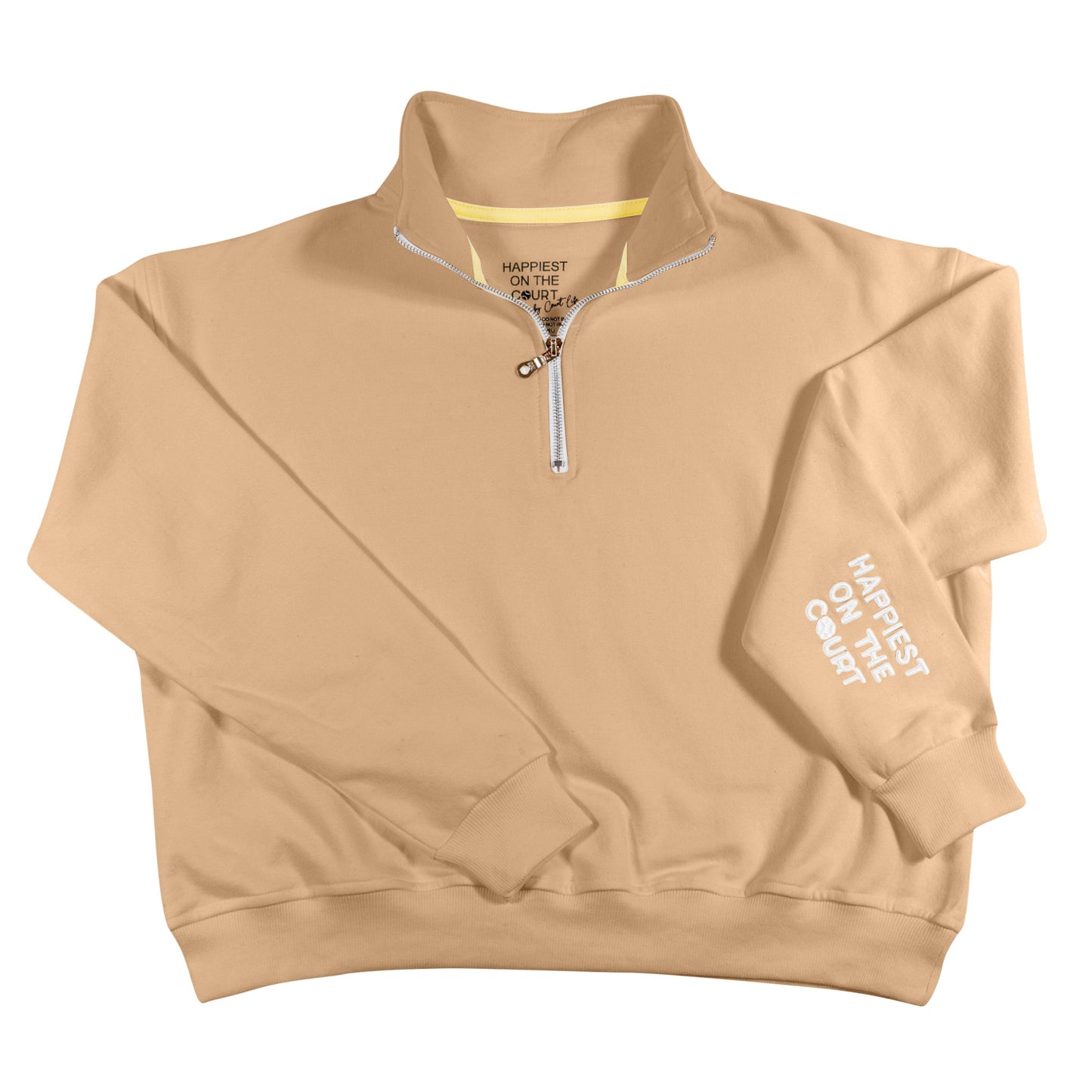 Happiest on the Court® Quarter Zip Tennis Sweatshirt
