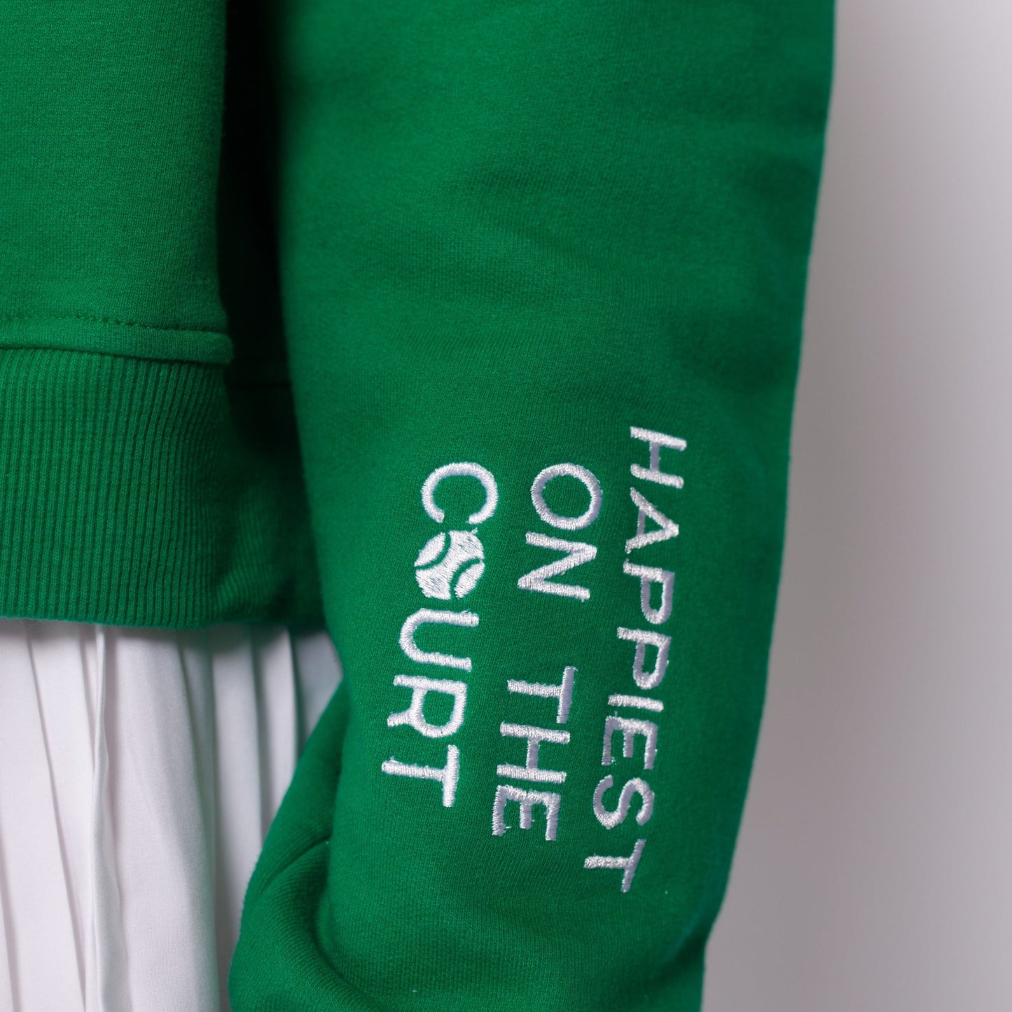 Happiest on the Court® Quarter Zip Tennis Sweatshirt