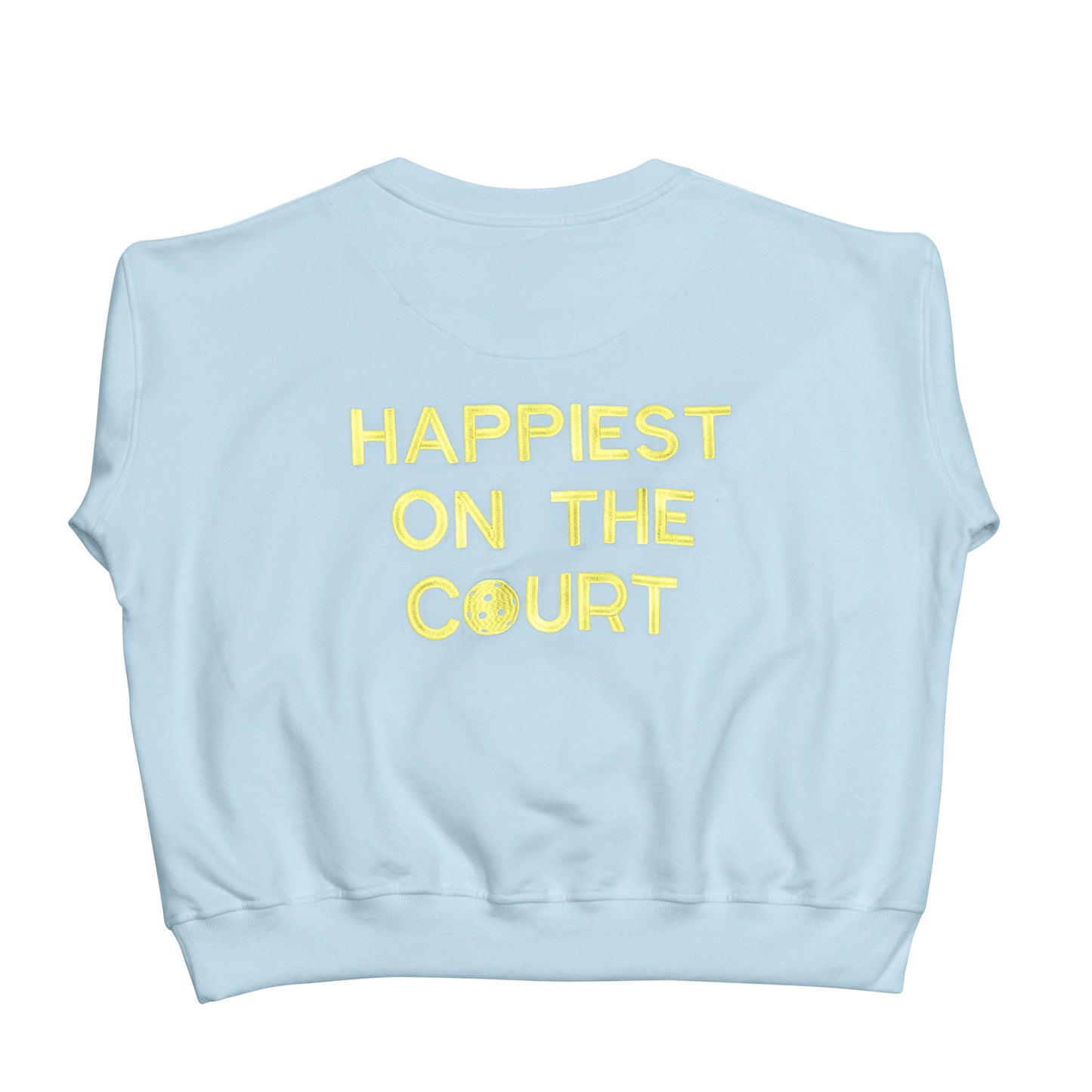 Happiest on the Court® pickleball sweatshirt