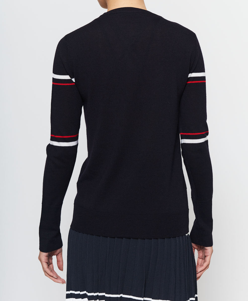 L'Etoile Sport Racquet Sweater on Tennisdujour.com.