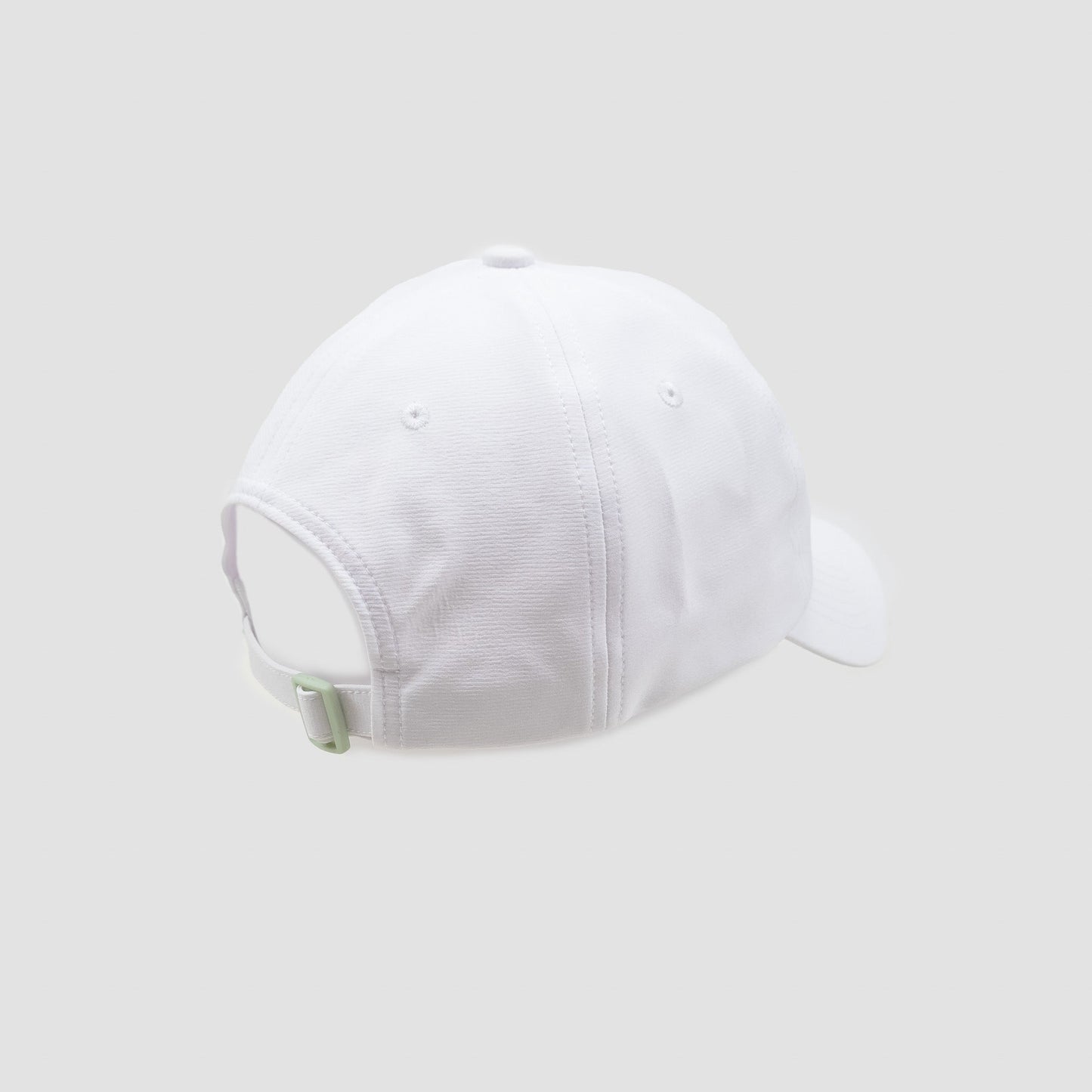 Sigrún match hat in white back view. 