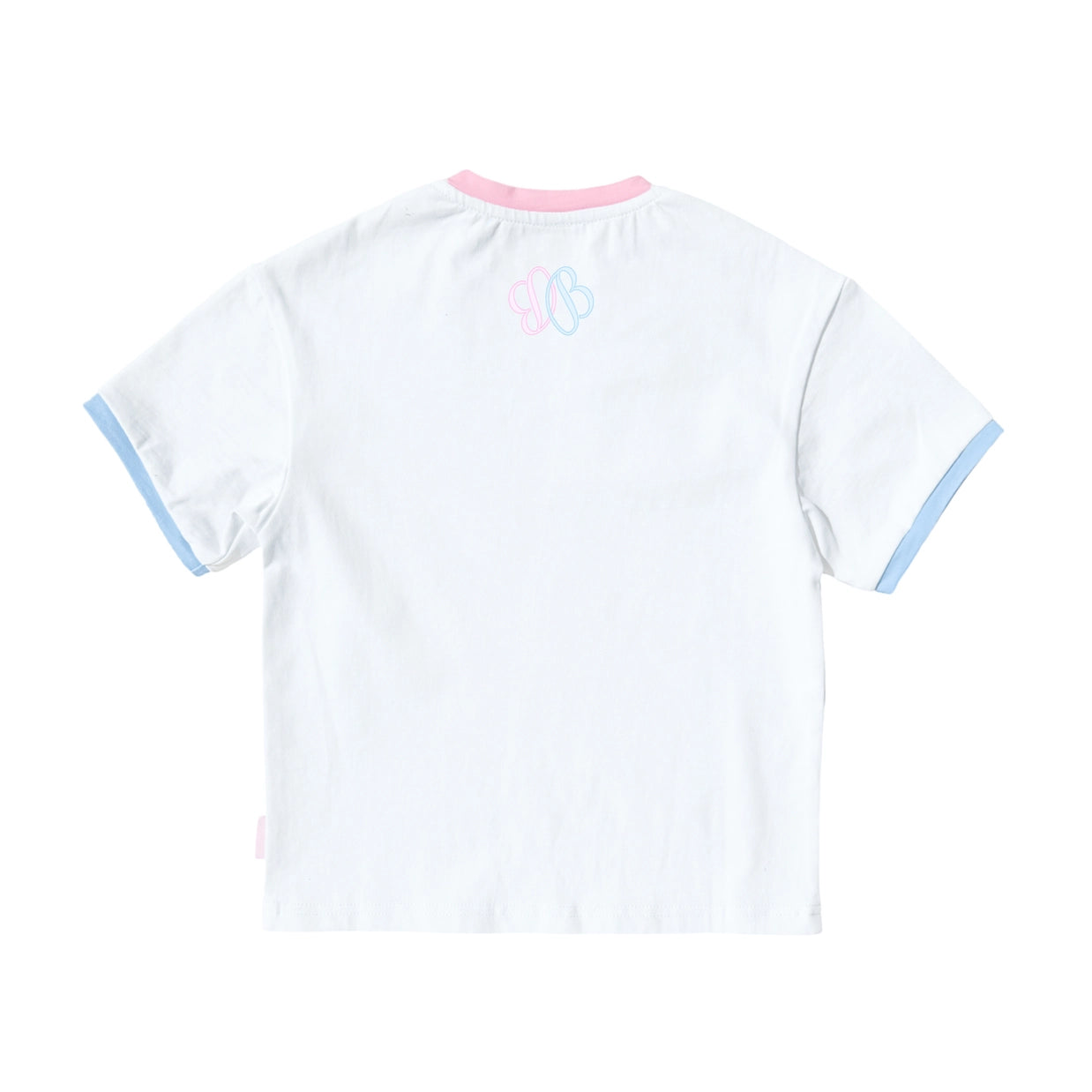 Kids “LOVE” Tennis T-Shirt – Pastel Print by Bits & Bows