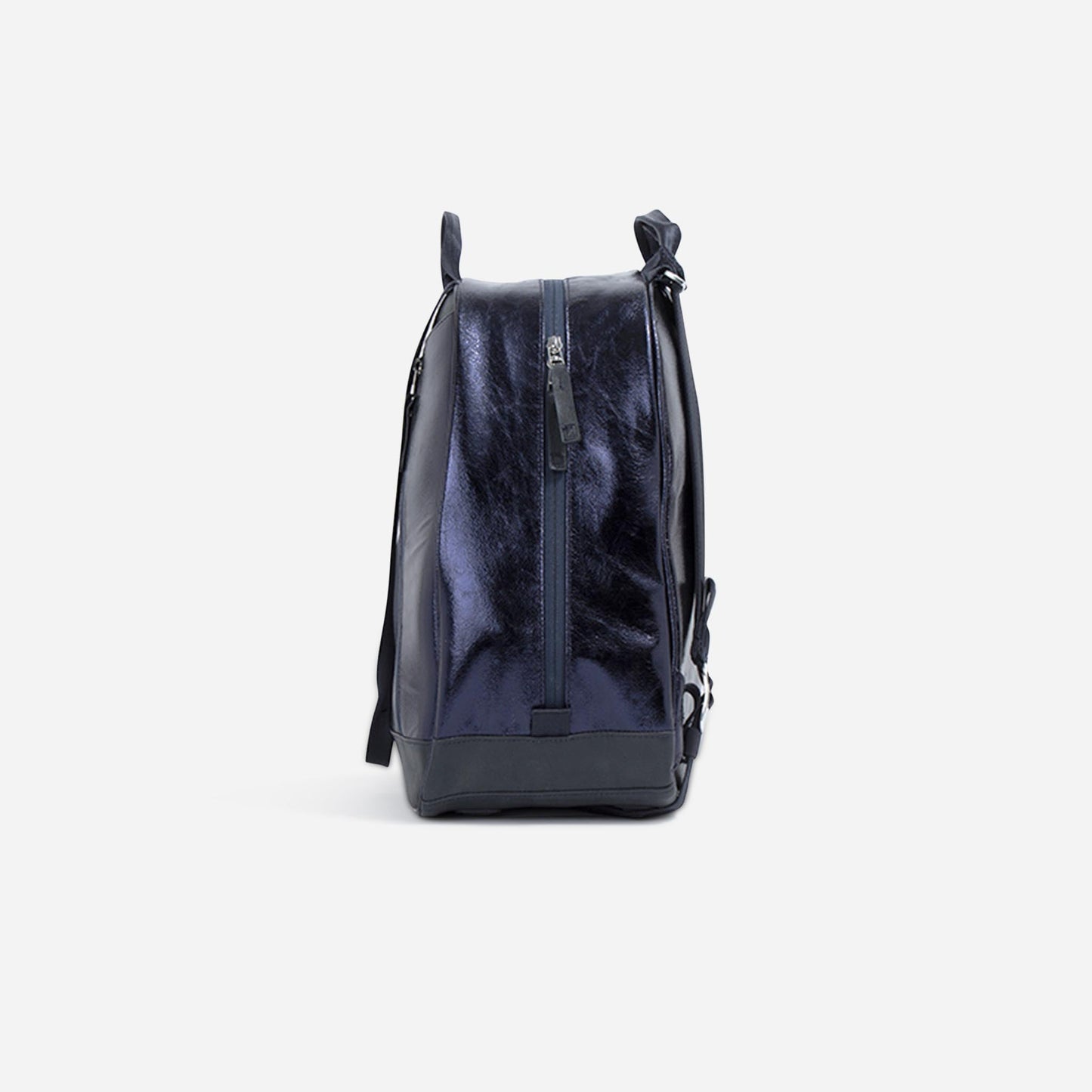 Black  Doubletake tennis backpack on a light gray background