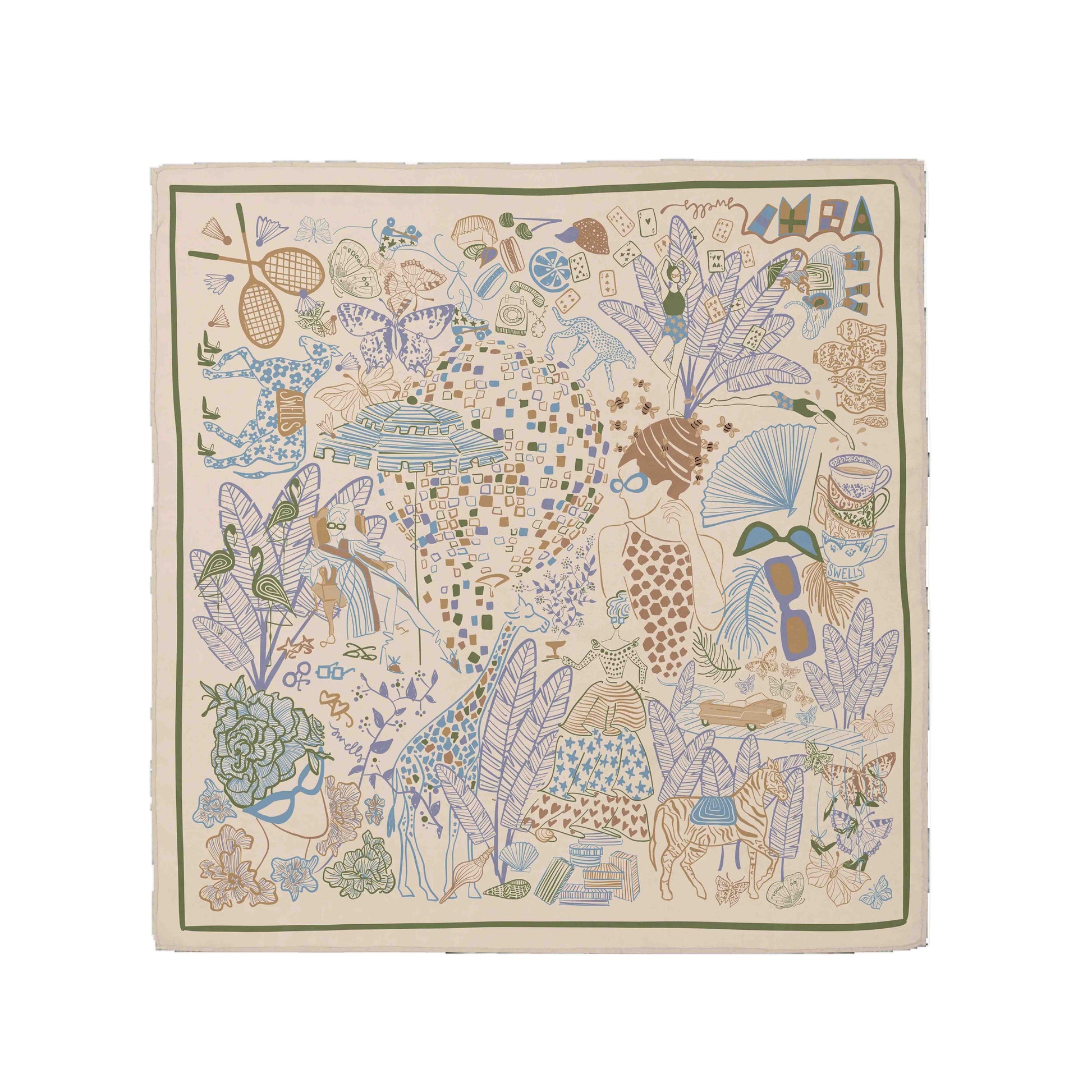 Beige Provence Scarf by Swells