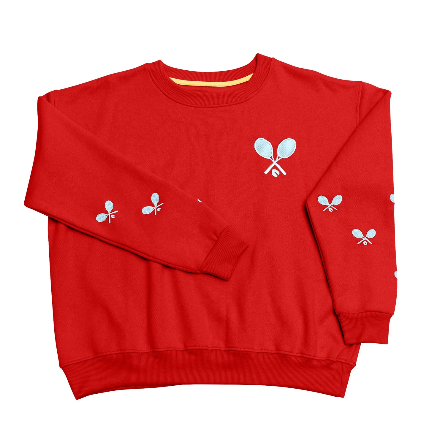 Tennis Racquets Sleeves Sweatshirt
