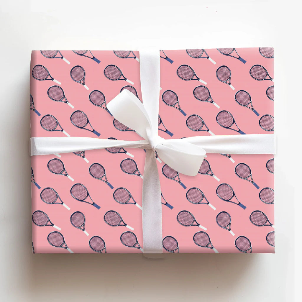 Rally Ready Tennis Wrapping Paper