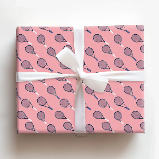 Rally Ready Tennis Wrapping Paper
