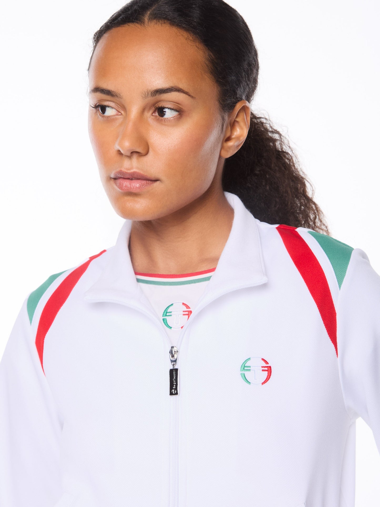 Sergio Tacchini  Eredita Tennis  Jacket | Brilliant White
