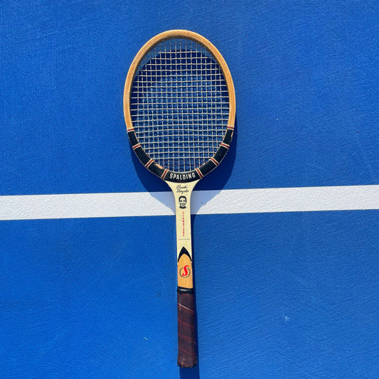 Spalding Pancho Gonzales Vintage Wooden Tennis Racquet