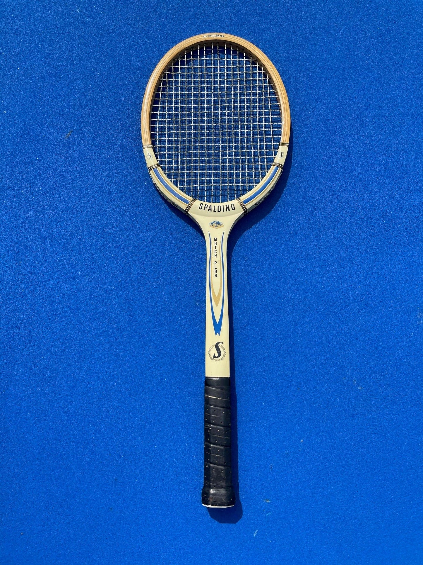 Spalding Wooden Tennis Racquet on TennisDujour.com