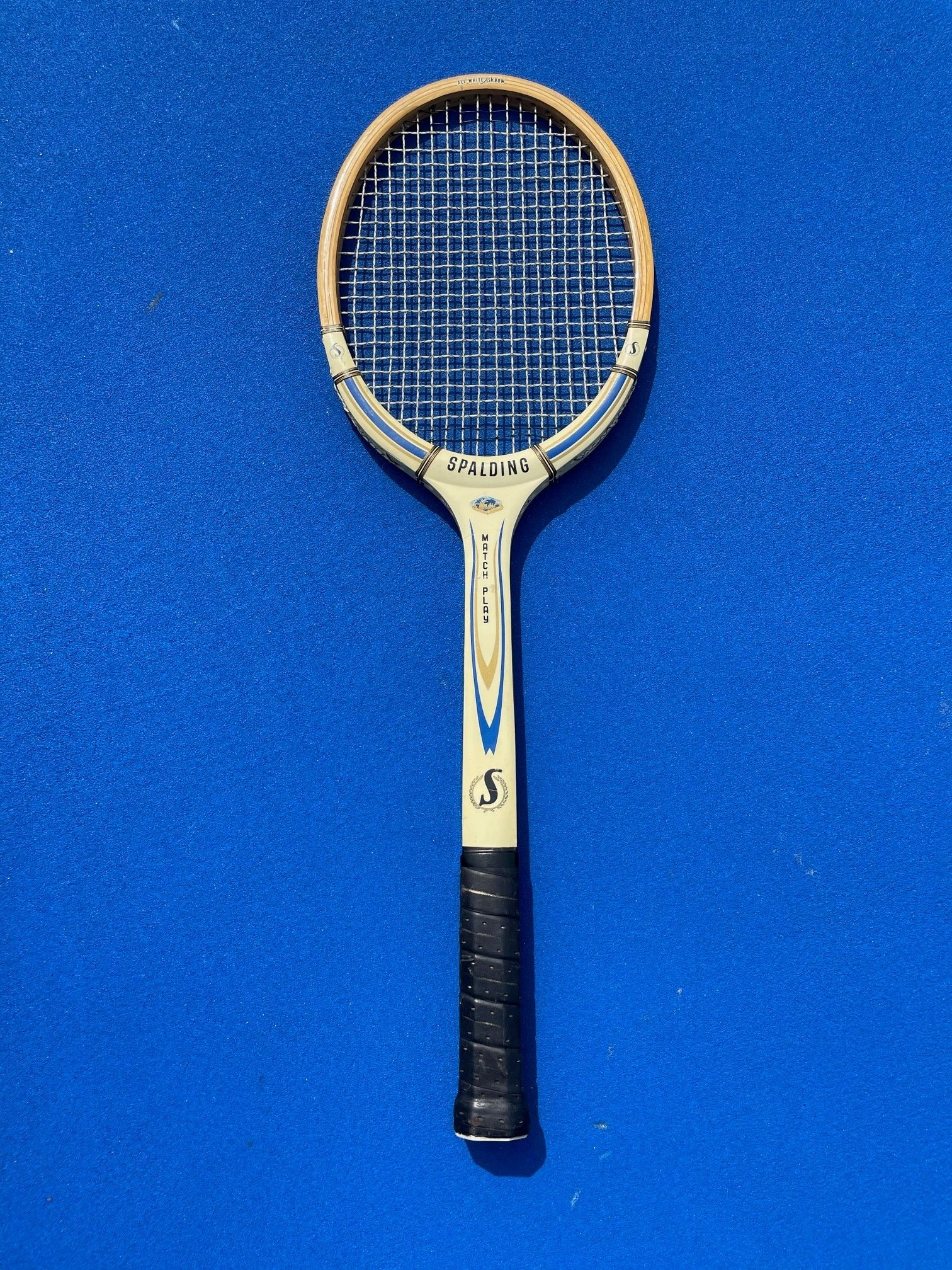 Spalding Wooden Tennis Racquet on TennisDujour.com