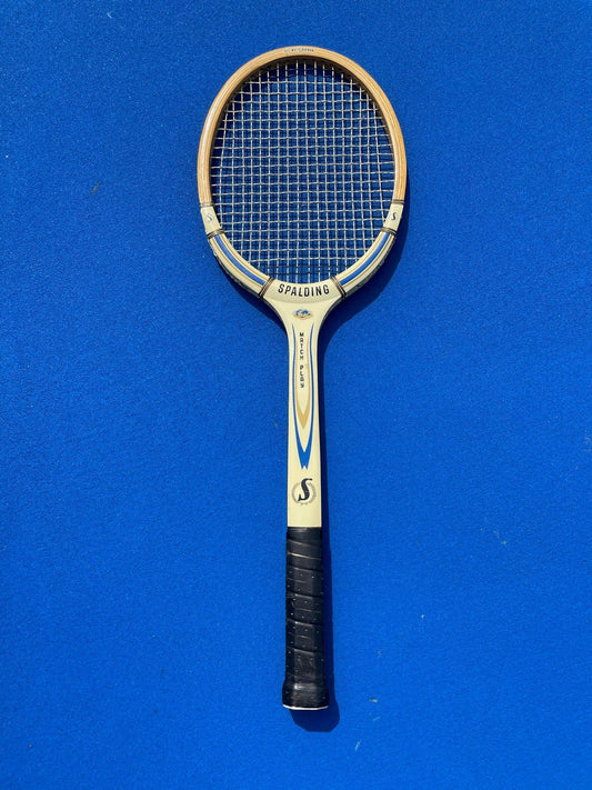 Spalding Wooden Tennis Racquet on TennisDujour.com