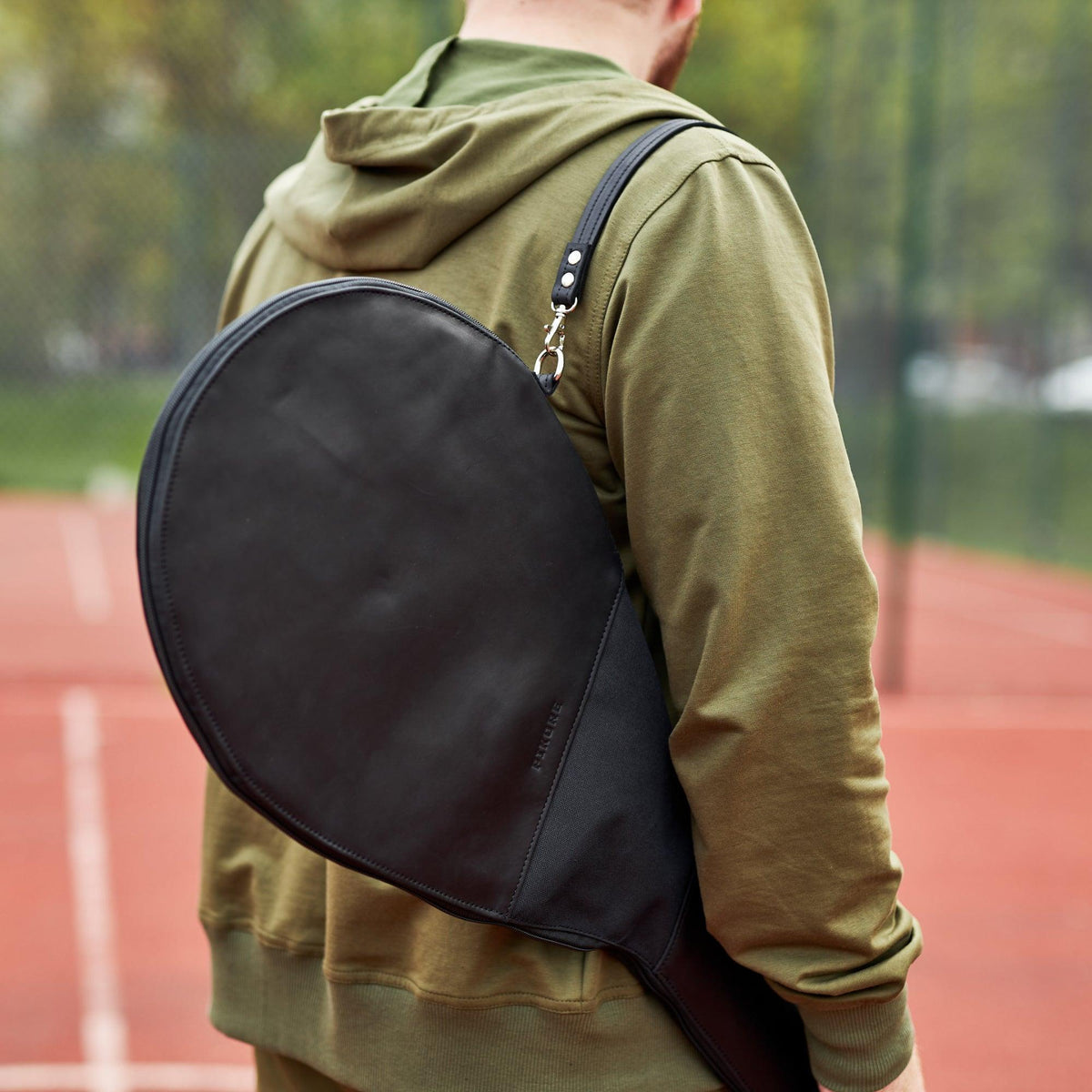 Leather Tennis Bag
