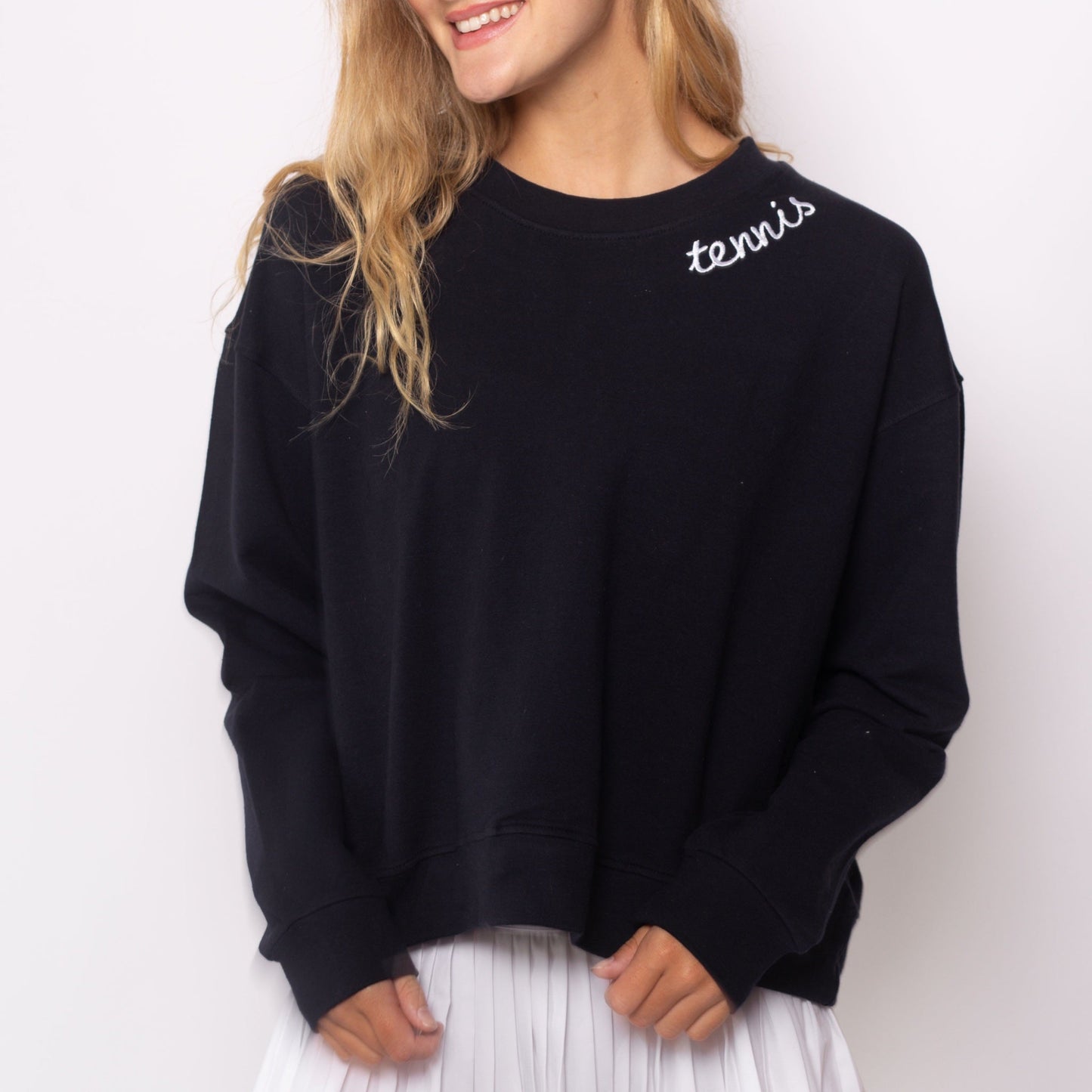 Tennis patches sweatshirt by CourtLife