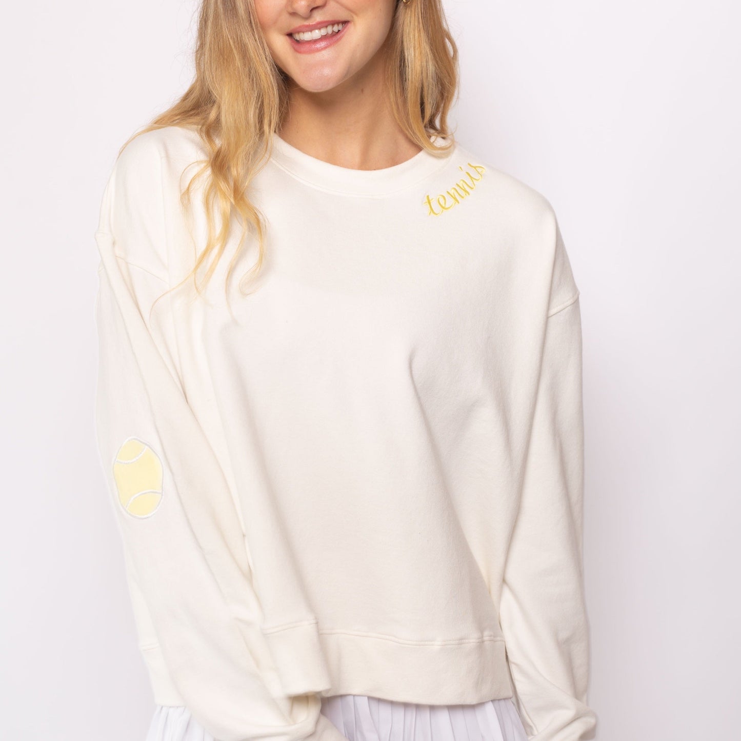 Tennis patches sweatshirt by CourtLife