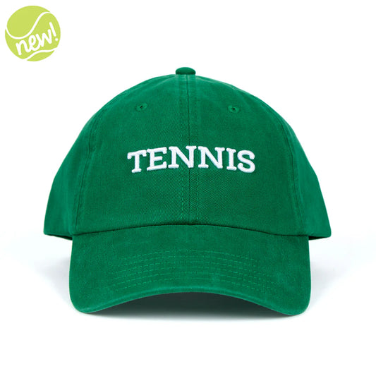 Green Tennis Hat by Ame & Lulu on TennisDuJour.