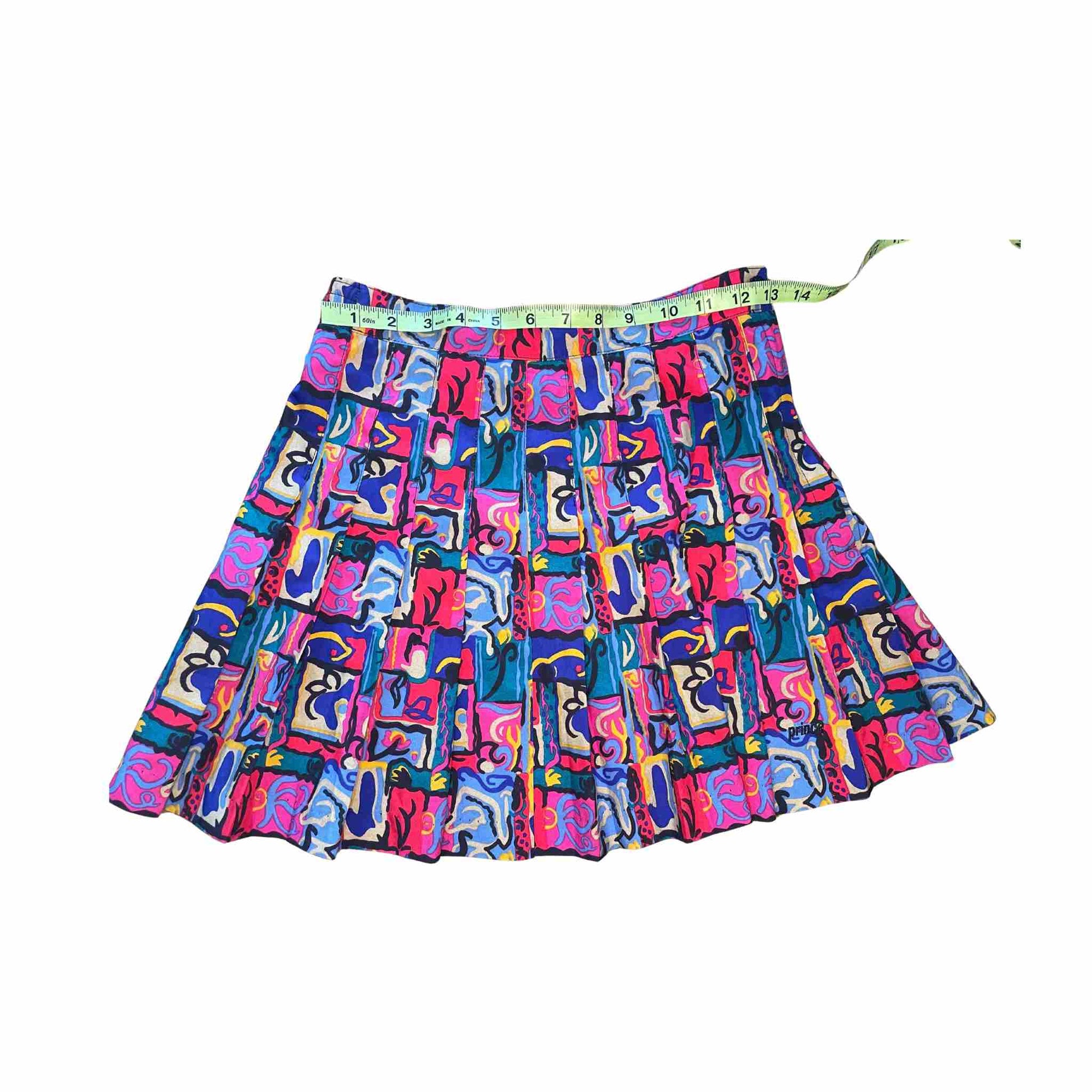Vintage multicolored Tennis Skirt